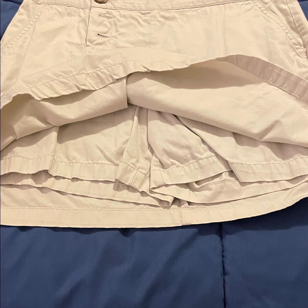 Lands' End Chino Skort, Size 12 - Picture 3 of 8